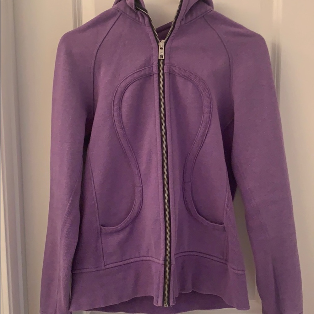Lululemon glitter Scuba Hoodie II